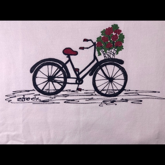 NWT Swearshiry Geranium Bicycle Design XL PLUS - Picture 3 of 7